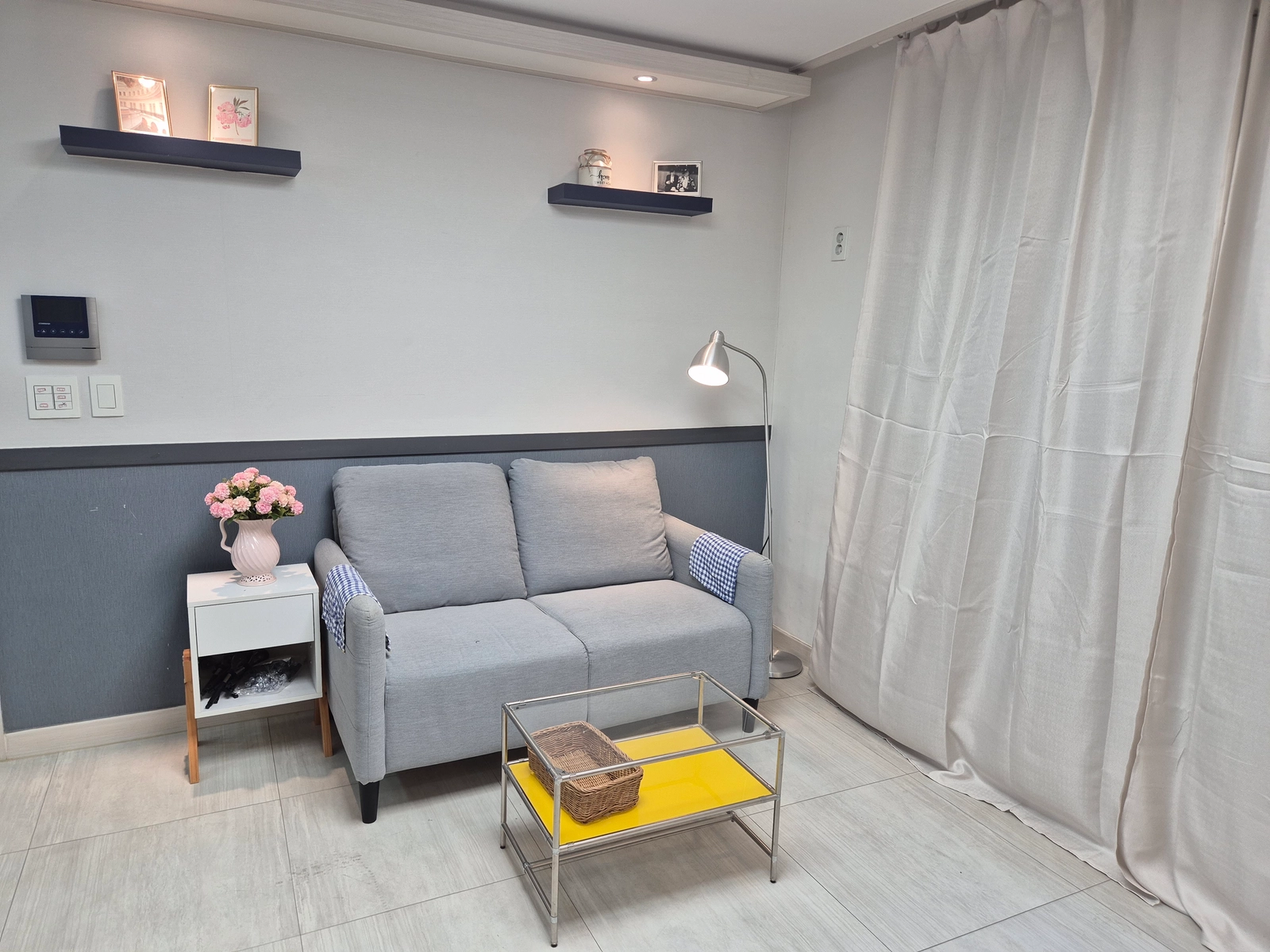 10-min walk to Bucheon Station · Terrace · Spacious fully equipped 3BR 2
