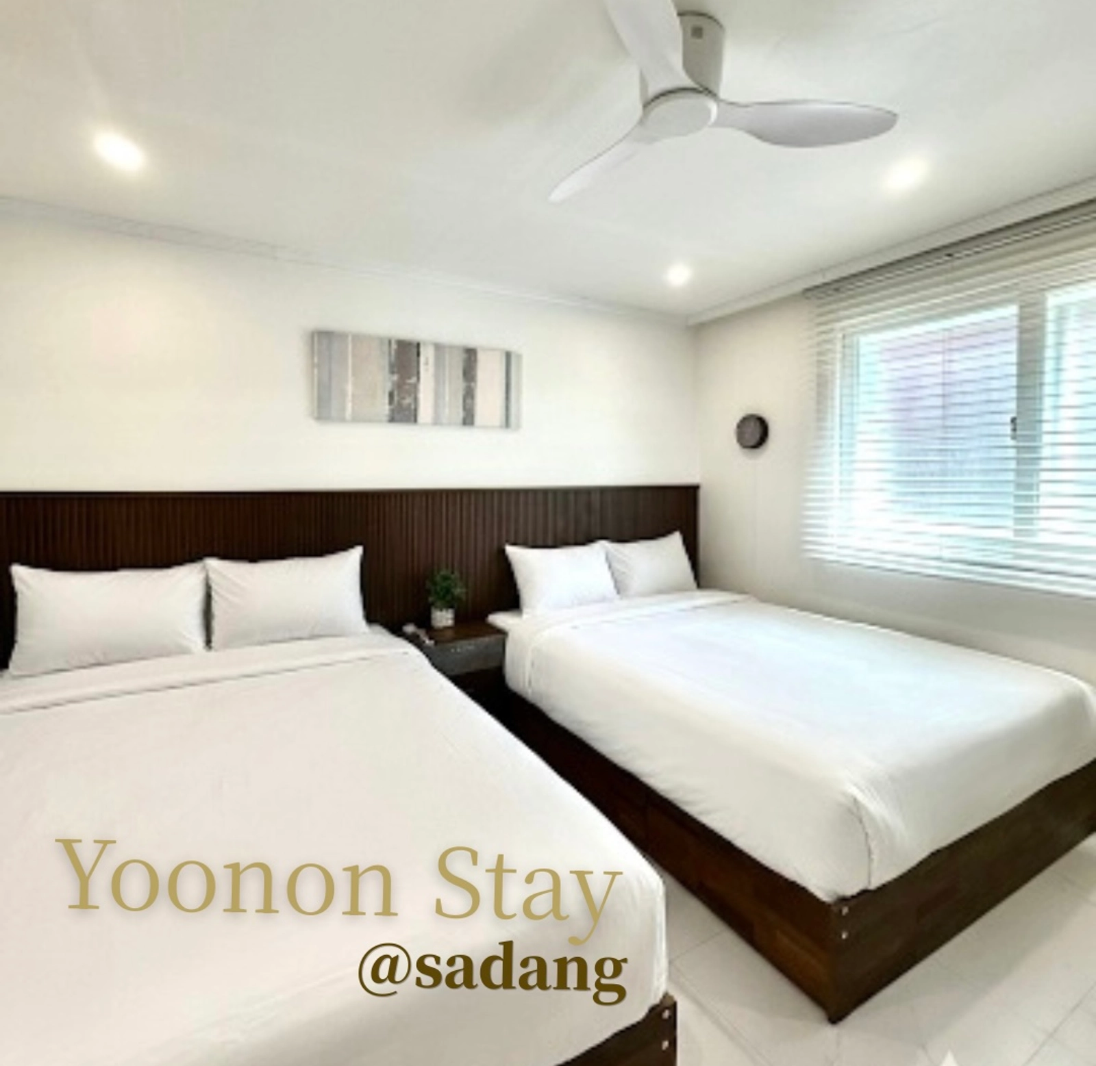 📍Sadang Station 3-room (max 8) + 9 min to Baekseok Univ / 23 min to Seoul Natl. Univ. of Education 2